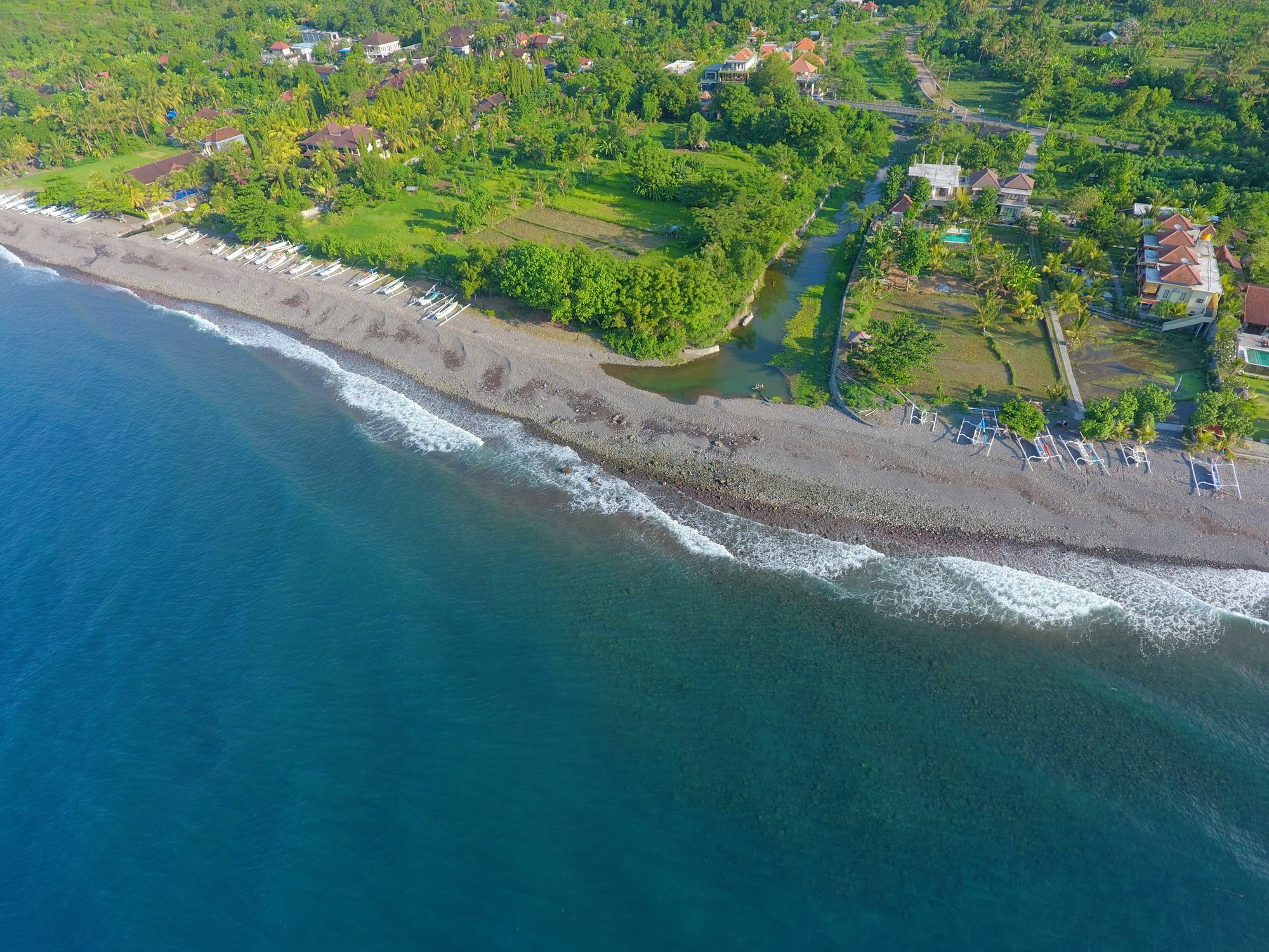 Taman Padi Villa Amed Eksteriør billede