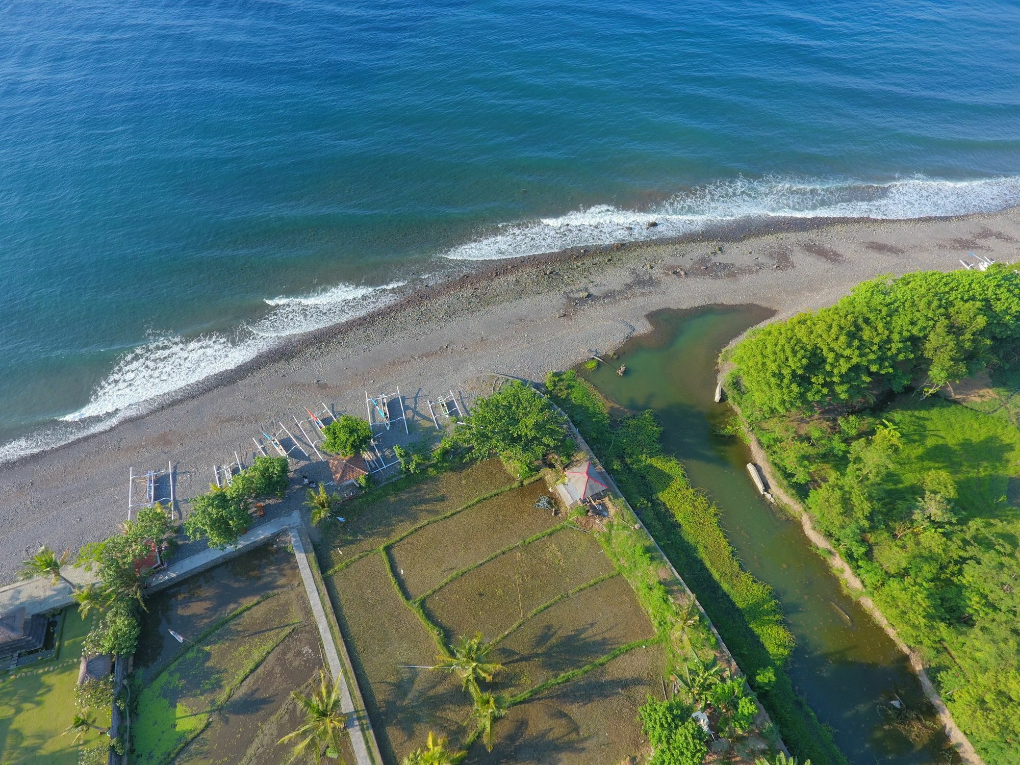Taman Padi Villa Amed Eksteriør billede